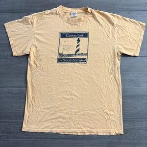 Delta Pro Weights Connecticut Lighthouse East Coast Traditions T Shirt Mens L